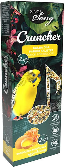 Sing&song Cruncher 85g Vogelfutter für Wellensittiche 2 1 Ei Honig