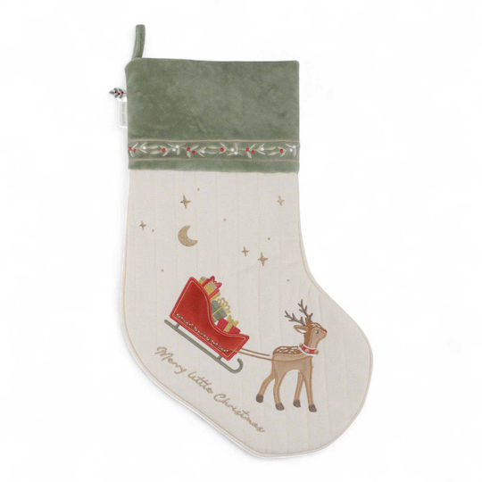 Christmas Decorative Fabric Sock Width 29cm