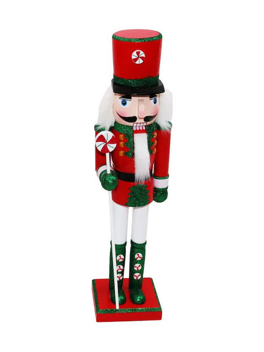 Dorosimo Wooden Christmas Nutcracker 40cm Red