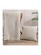 Rythmos Rythmos Decken & Couchdecken Zweisitzer-Sofa Überwurf Chenille 180x240cm Ecru