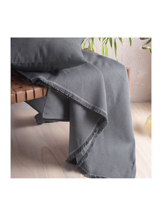 Rythmos Rythmos Four-Seater Sofa Throw Jacquard 180x330cm Gray