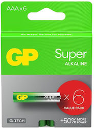 Genius Pack AAA 1.5V 6τμχ GPB20475