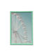 Plastic Light Blue Picture Frame