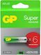 GP Batteries Αλκαλικές Μπαταρίες AA 1.5V 6τμχ