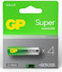 GP Batteries Αλκαλικές Μπαταρίες AA 1.5V 4τμχ