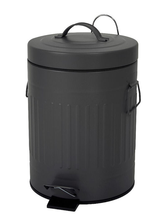 Metallic Bathroom Basket Soft Close 5lt Bronze