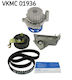 Skf Vkmc 01936 Wasserpumpe Steuerzeiten Gürtel Set