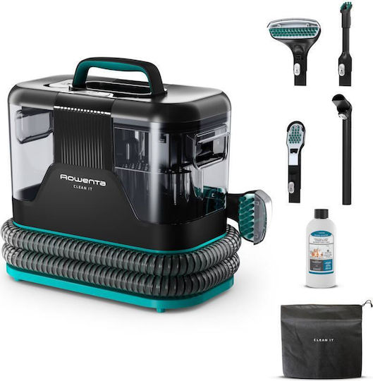 Rowenta Clean It Σκούπα Υγρών / Στερεών 750W με Πλαστικό Κάδο 2.3lt Πράσινη