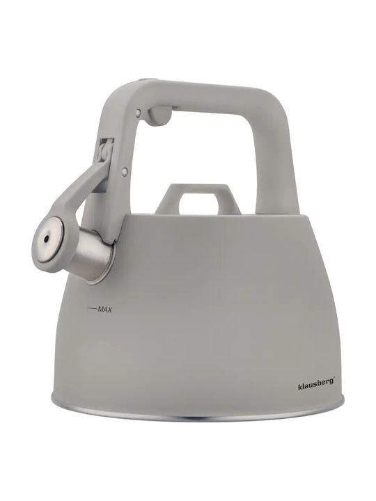Klausberg Βραστήρας Ανοξείδωτος Γκρι 2500ml