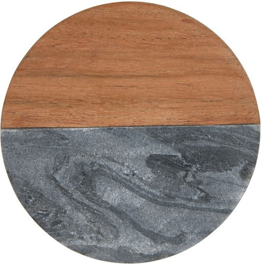 Maxwell & Williams Runder Untersetzer Hölzernes Graue 10cm