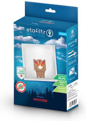 ETA Σακούλες Σκούπας 4τμχ Συμβατή με Σκούπα Hoover
