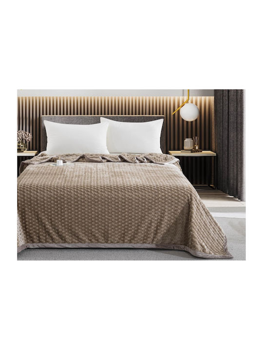 Liolios Home Jf13 Decke Einzeln 160x240cm Beige