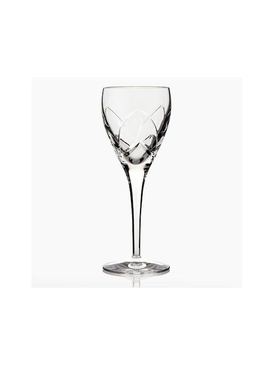 Bohemia Jihlava Set of Glasses White Wine / Water / Cocktail/Drinking / Champagne / Liqueur/Ouzo / Whiskey made of Crystal Stemmed 340ml 6pcs