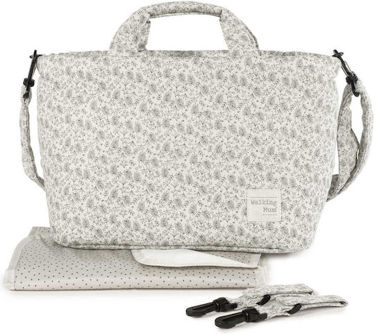 Walking Mum Walking Mum Diaper Bag Shoulder/Handbag Gala Green 42x24x17cm
