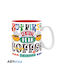 Abysse Becher Keramik Mehrfarbig 460ml