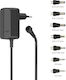 HAMA Universal Τροφοδοτικό 12 έως με Ισχύ 3.6W με σετ βυσμάτων (00223611)