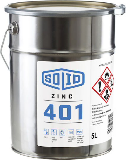 Alkor Zinc 401 Paint Maximum Protection Mantel Silber 5Es