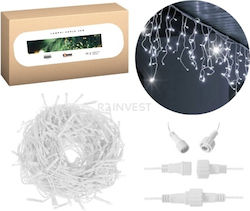 500 Λαμπάκια LED Βροχή 20μ. Ψυχρό Λευκό