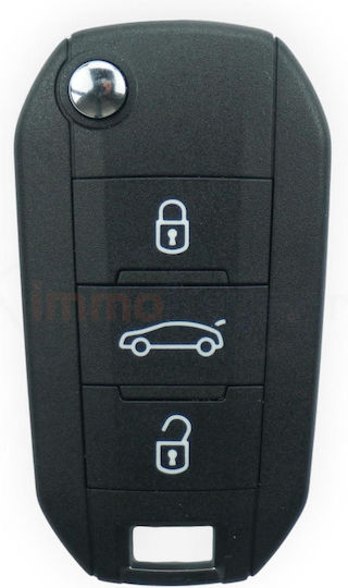Συμβατό Χειριστήριο Psa Flipkey Ncf2960m Hitag Aes Id4a Hu83 Psr08 1694-e