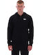 Small Logo Sweatshirt with Hood Black