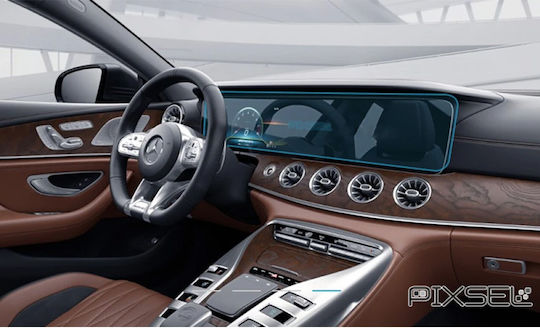 Ceramic Glass Glossy για Mercedes-Benz C Class