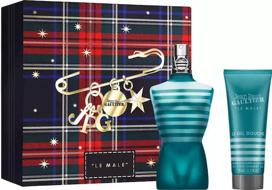 Jean Paul Gaultier Le Male Herren Set mit Eau de Parfum und Duschgel