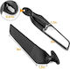 Motorcycle Mirrors for Piaggio Vespa for Triumph Daytona 2pcs Black