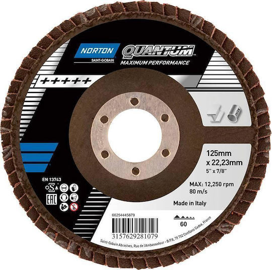 Norton Clipper Quantum Premium R996 Disc Flap Grinding Wheel Convex