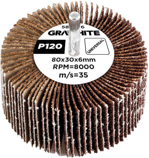 Flap Disc 80 X 30 X 6 Mm P120