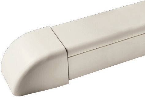 Channel Cover 70 X 55 Mm White 0708tt