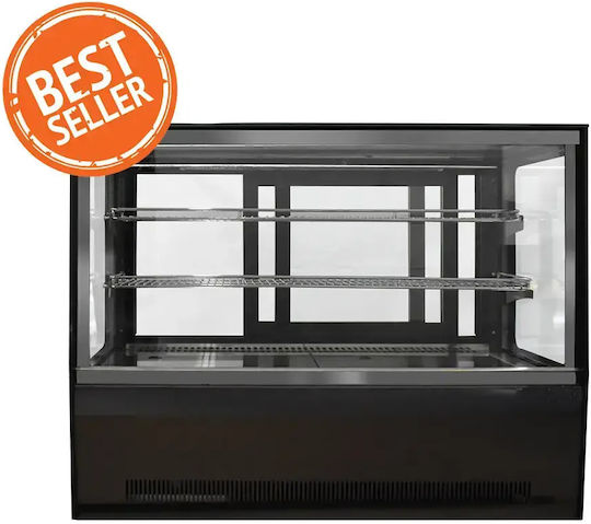 Lappas Freezing Showcase Tabletop with Capacity 210lt 120x53x73cm