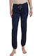 Damen Stoff Hose Marineblau