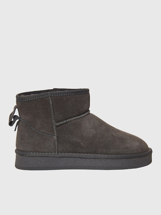 Funky Buddha Wildleder Stiefeletten Damen Gray