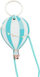 Christening Favor Wooden Keychain Hot Air Balloon DMP-24