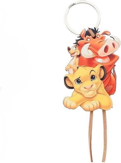Christening Favor Wooden Keychain Lion King Dmp-13