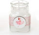 Christening Favor Jar Candle Ballerina Kes-101