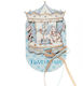 Cadou De Botez Decorativ Din Lemn Carusel Dtk-80
