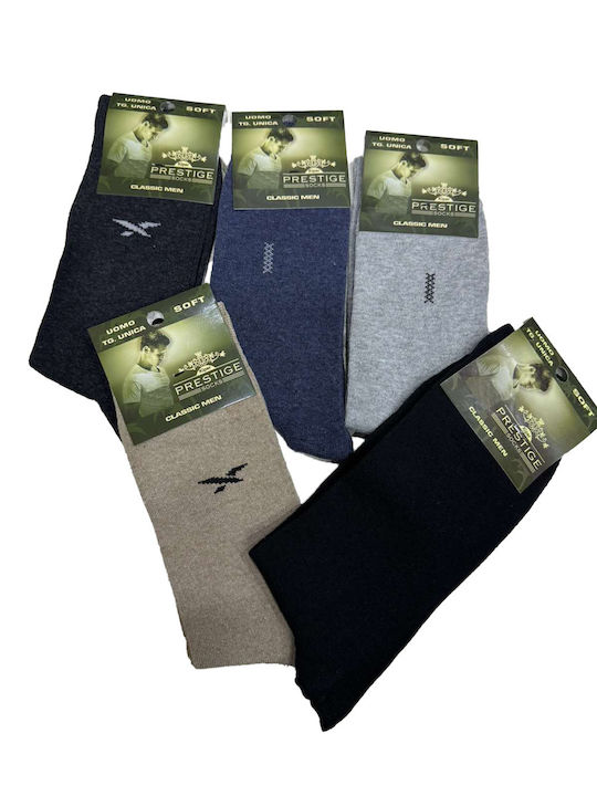 Prestige Ανδρικές Κάλτσες Μαύρες 5Pack Prestige Ανδρικές Κάλτσες Μαύρες 5Pack