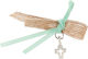 Bellissimo Christening Charm Pin Turquoise 50 P...