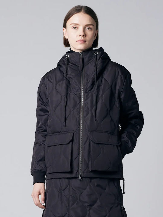 Winter Jacke Parka Marineblau