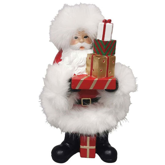 Dekorativer Weihnachtsmann Mehrfarbig 33cm