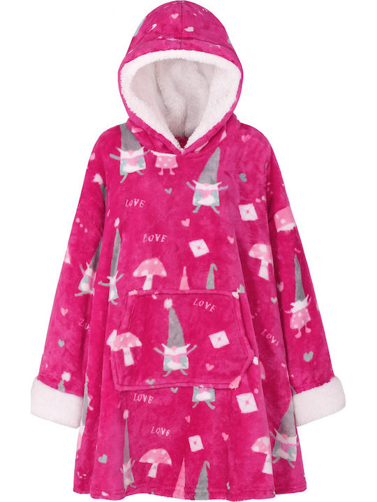 Lovelx Homewear Χειμερινή Γυναικεία Ρόμπα Φούξια Lovelx Homewear Χειμερινή Γυναικεία Ρόμπα Φούξια