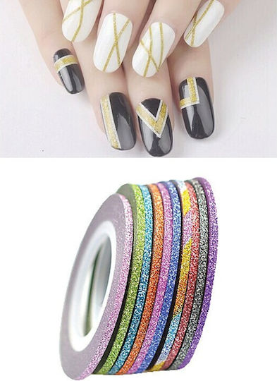 Decorative Nail Tape 2mm 40502092-3 Red