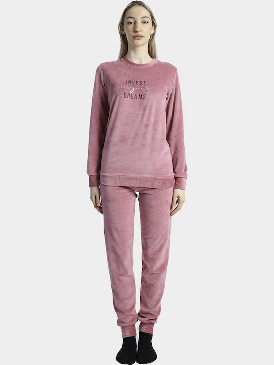 Dreams by Joyce Winter Women's Pyjama Set Pink