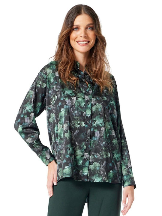 Women's Long Sleeve Shirt Colorful