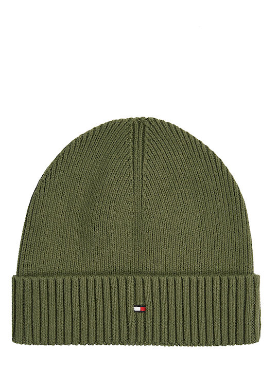 Flag Beanie Beanie Knitted in Green color