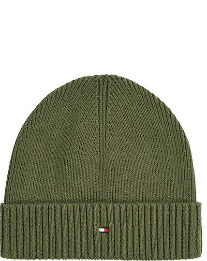 Flag Beanie Beanie Knitted in Green color