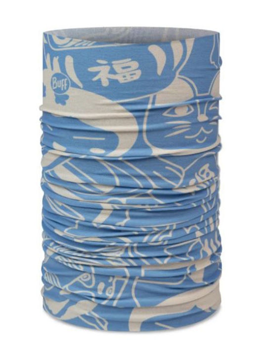 Buff Original Ecostretch scarf Athletic Neck Warmer Blue