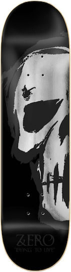 Zero Skull 8.25" Σανίδα Shortboard Μαύρη
