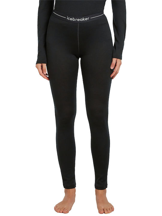 Icebreaker Термален Панталон Черен